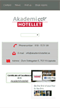 Mobile Screenshot of akademihotellet.se